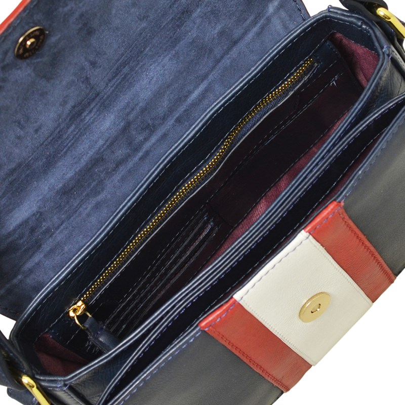 Belsac Crossbody Jolina Blå/Röd 5