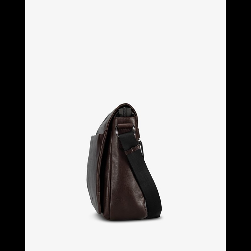 Jost LONDON Skuldertaske M Brun 13" 3
