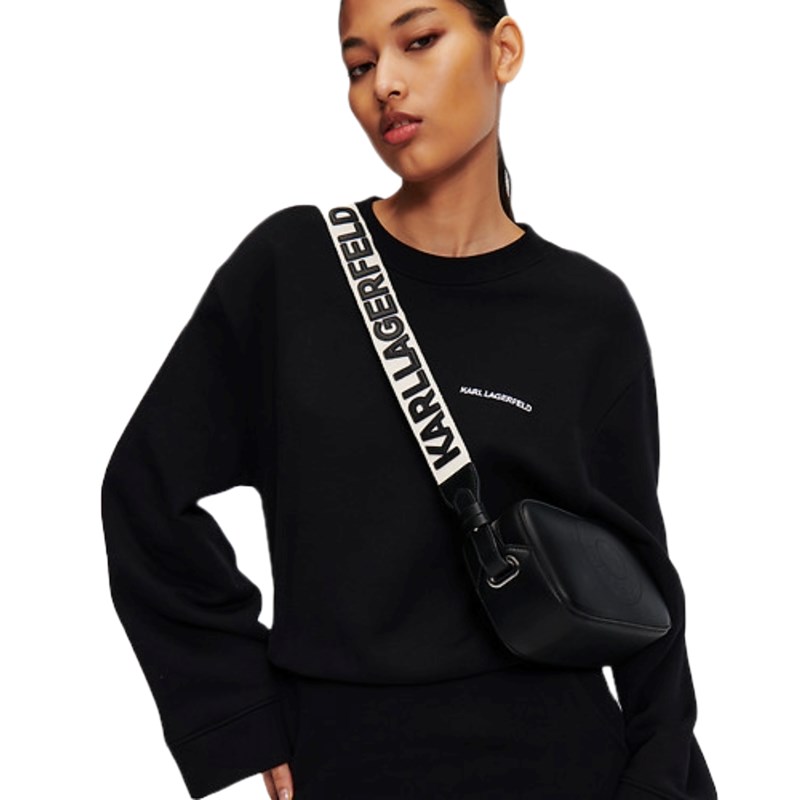 KARL LAGERFELD Crossbody Circle Svart 2