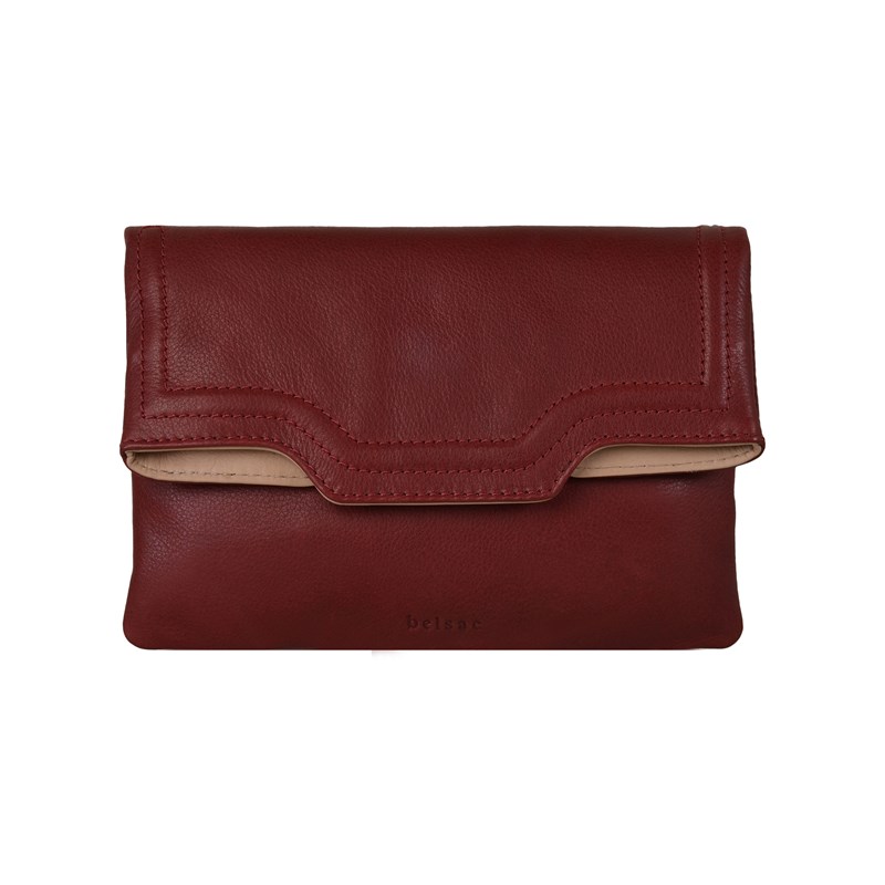 Belsac Clutch Cherstin Röd 1