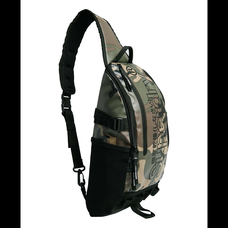 Superdry Rygsæk Hardy Sling Bag Grøn Camou 2