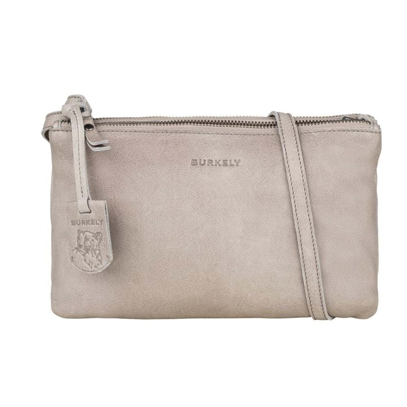 Burkely Crossbody L Just Jackie Lysegrå 1
