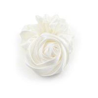 Conmé Hårelastik Rose Big Hvid 1