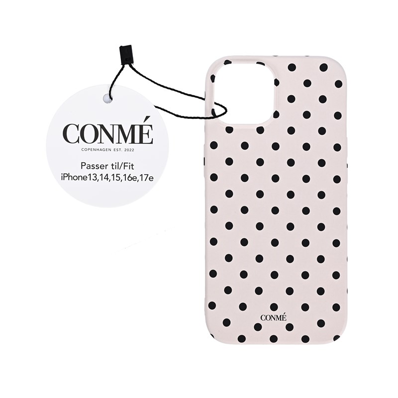 Conmé Mobilcover Spring Dots Creme iPhone 17 3