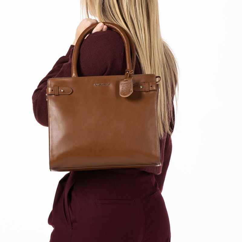 Burkely Håndtaske M Parisian Paige Cognac 4