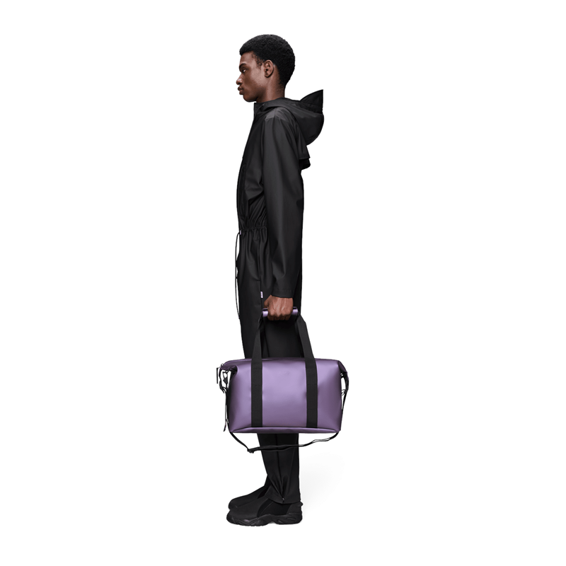 RAINS Rejsetaske Hilo Weekend Bag S Lilla 4