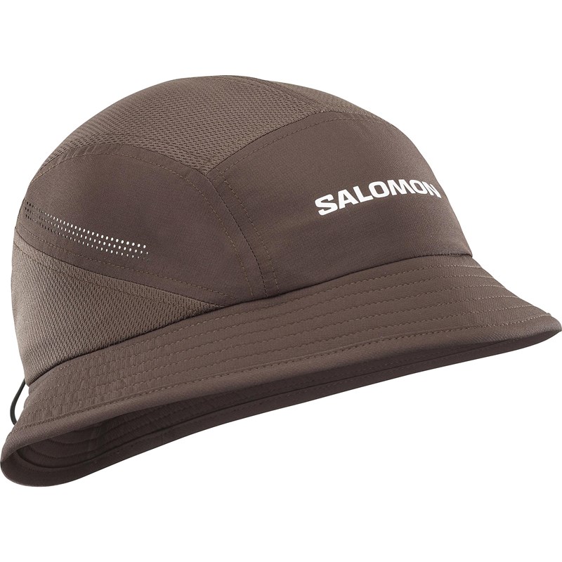 Salomon Løbehat Bucket SHKout Brun Str S/M
