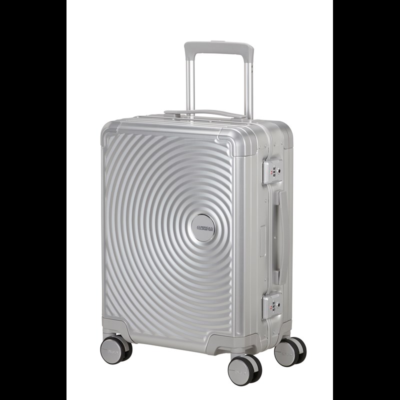 American Tourister Kuffert Soundbox Alu Sølv 55 Cm 8