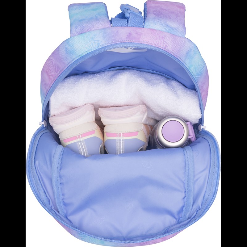 Beckmann Gymnastiktaske Seashell lyseblå/lilla 4