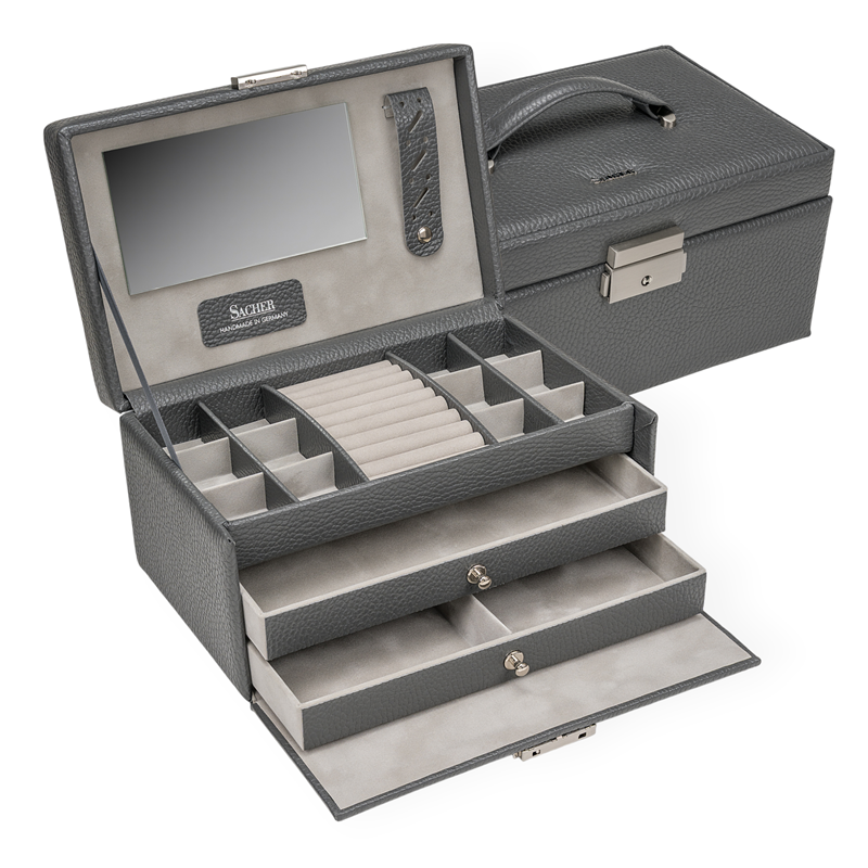 Sacher Smykkeskrin Grå 1