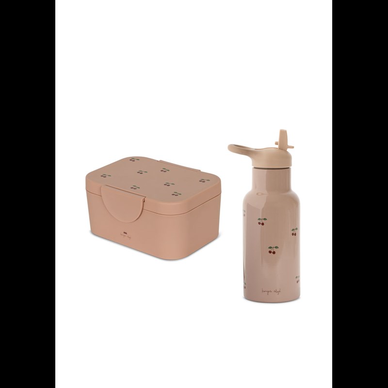 Konges Sløjd Madkasse sæt Cherry Blush Rød/lyserød