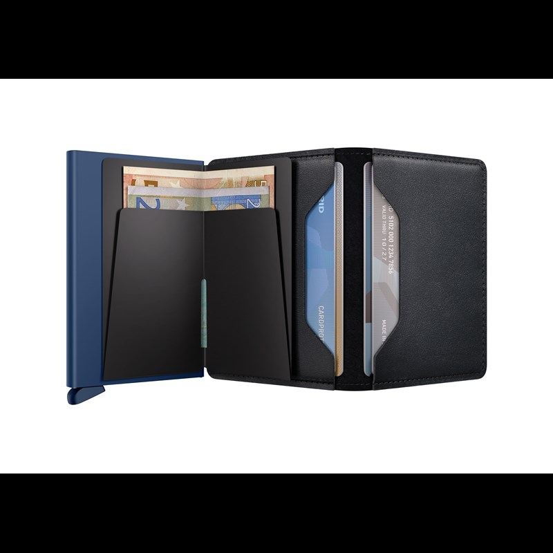 Secrid Slimwallet Sort/blå 2