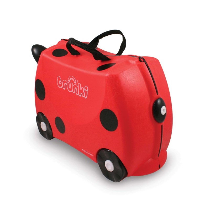 Trunki Børnekuffert med hjul Harley Rød 4
