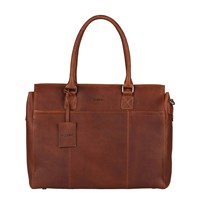 Burkely Arbejdstaske Antique Avery  Cognac 15" 1