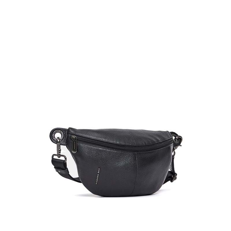 Mandarina Duck Midjeväska Mellow Leather Svart 2