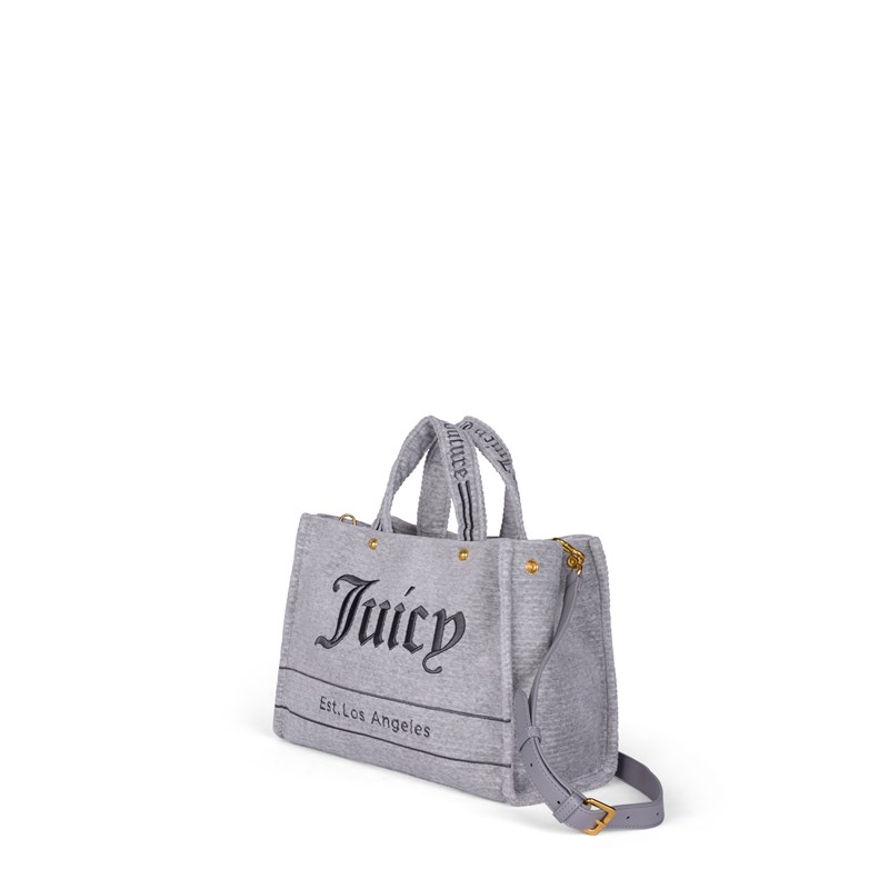 Juicy Couture Shopper Iris Velour  Grå 4