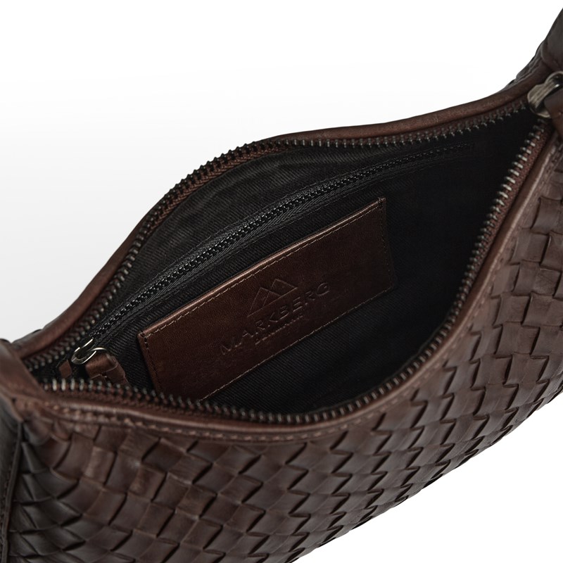 MARKBERG Crossbody AvenyaMBG Weave M. Brun 6