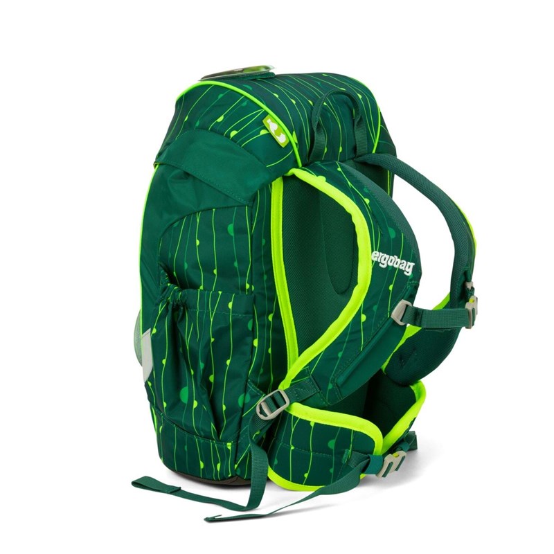 Ergobag Børnehaverygsæk Mini Lumi Edit Grøn mønster 6