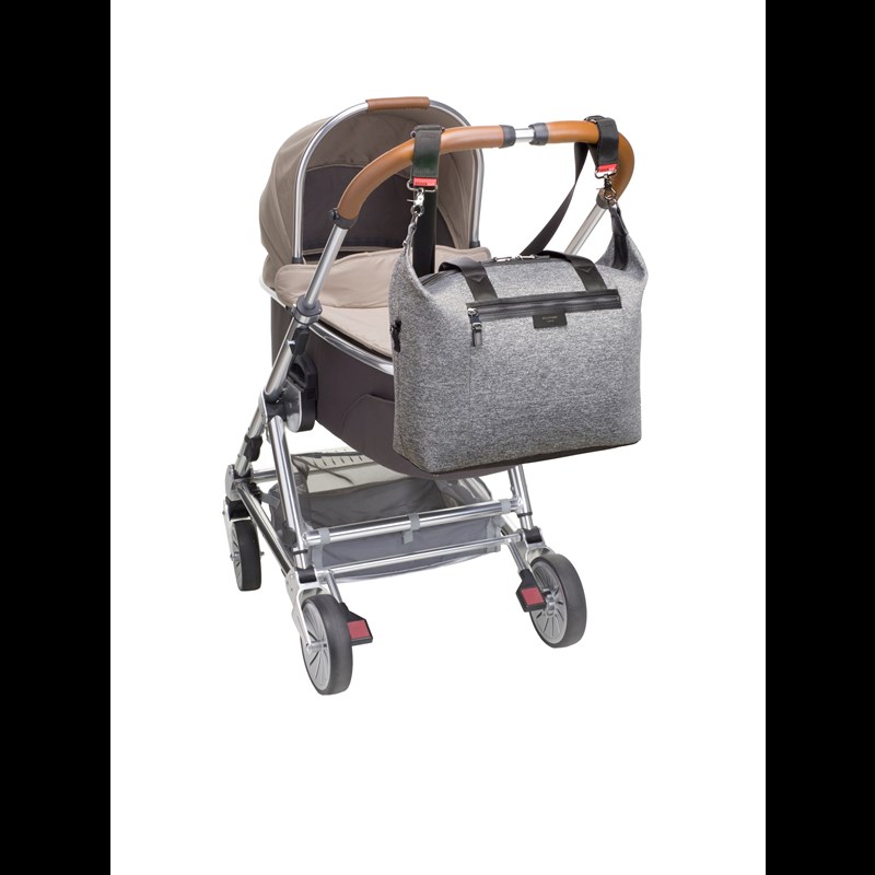 Storksak Pusletaske Stevie Luxe  Grå 9
