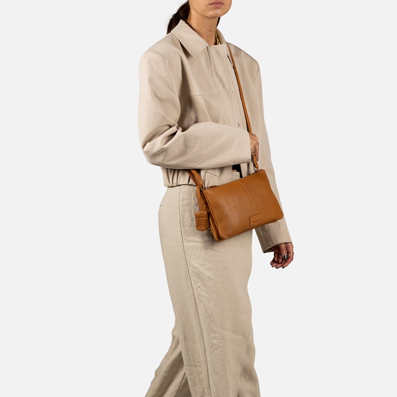 Burkely Crossbody Soft Skylar Double Konjak 5