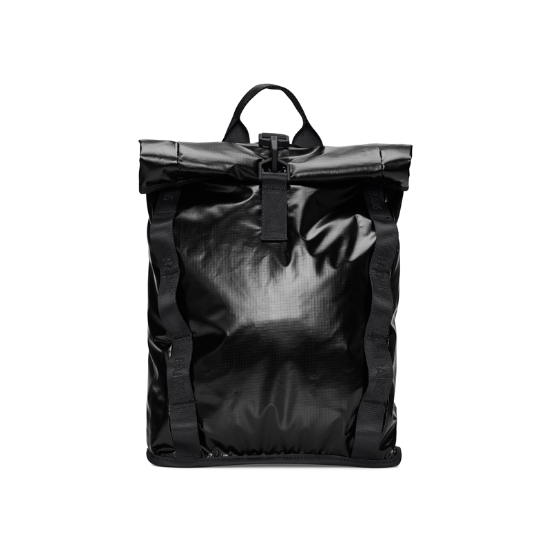 RAINS Ryggsäck Sibu Rolltop Mini Svart 1