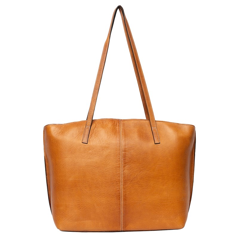 RE:DESIGNED Shopper Malou Small Cognac 1