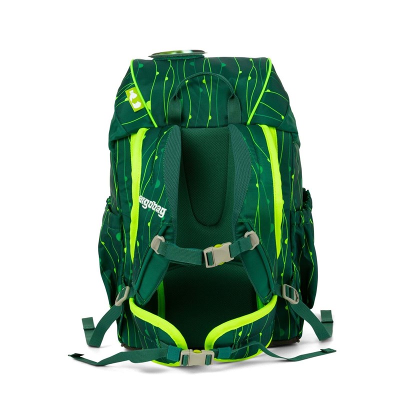 Ergobag Børnehaverygsæk Mini Lumi Edit Grøn mønster 5