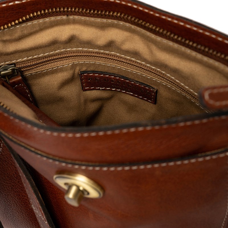 RE:DESIGNED Crossbody Moa Small Cognac 6