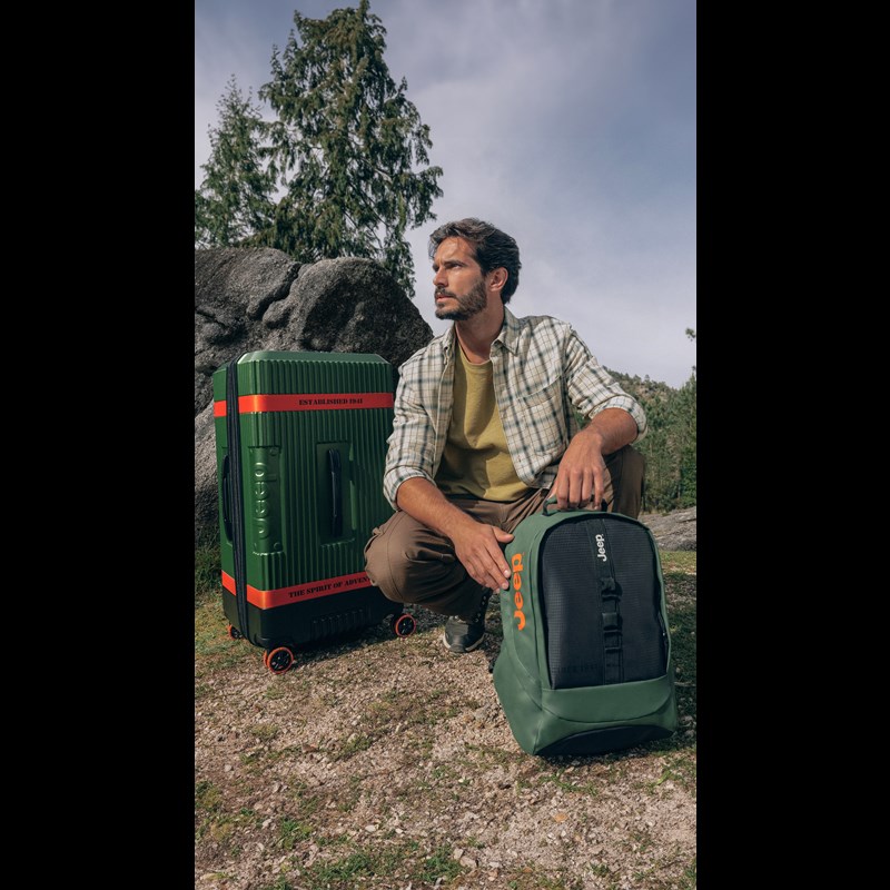 Jeep Ryggsäck versatil JS011B Grön 15" 2