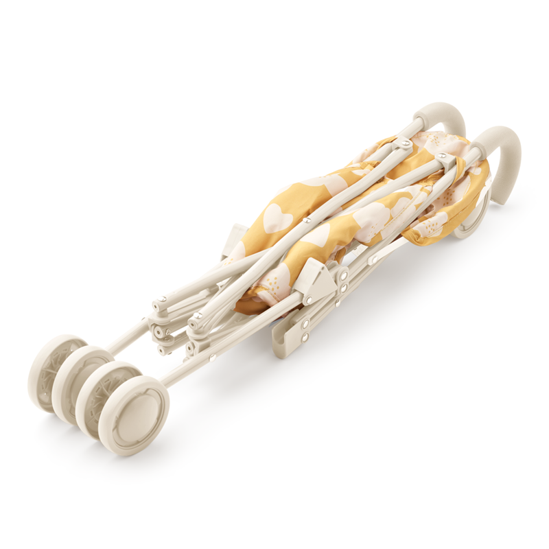 LIEWOOD Dockvagn Elsie Wit/gul 3