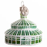 Brink Nordic Julkula Palmehuset Vit/grön 1