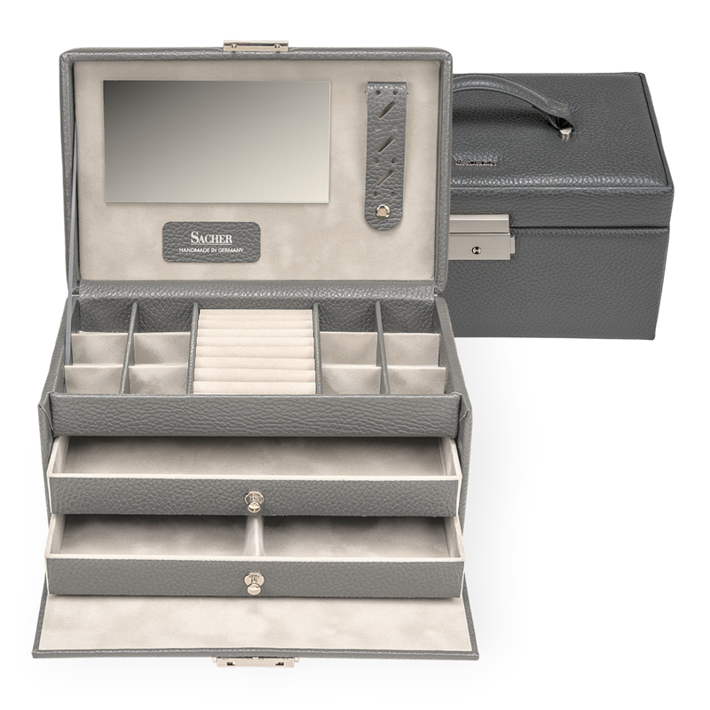 Sacher Smykkeskrin Grå 3