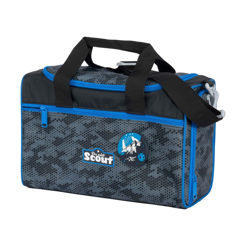 Scout Skoletaskesæt Alpha Stj.Kriger Sort/Orange 6