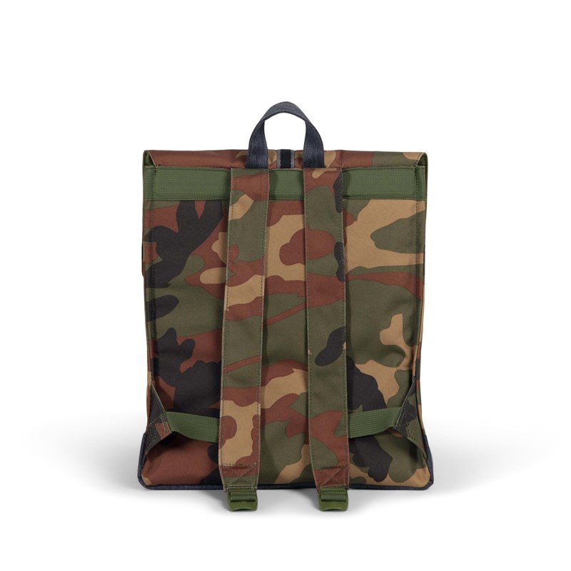 Herschel Rygsæk City Mid Volume Grøn tern 4