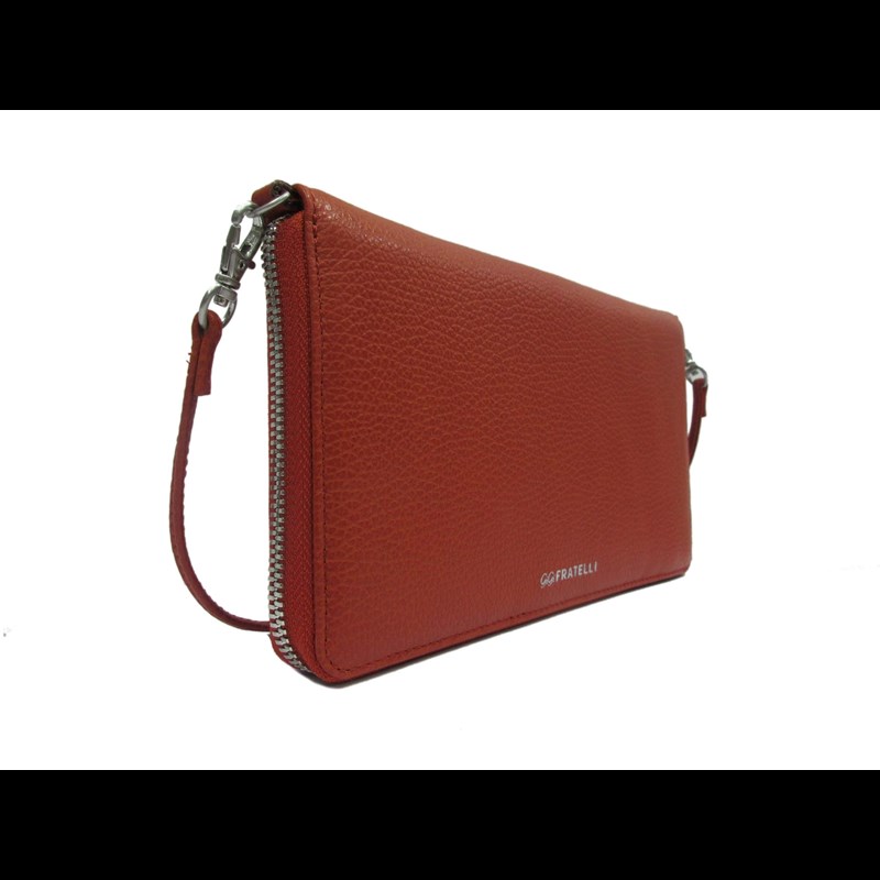 Gigi Fratelli Clutch med lynlås Orange 2
