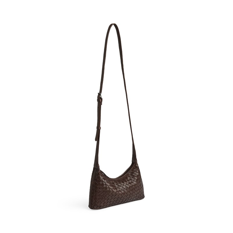 MARKBERG Crossbody AvenyaMBG Weave M. Brun 3
