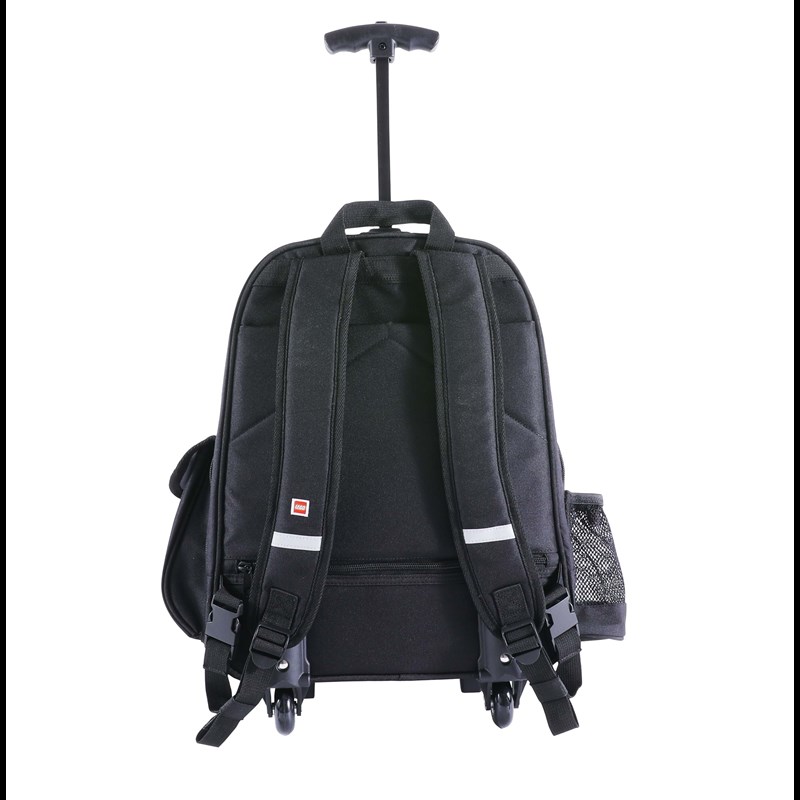 LEGO Bags Trolley Skoletaske Ninjago Sort/Rød 3