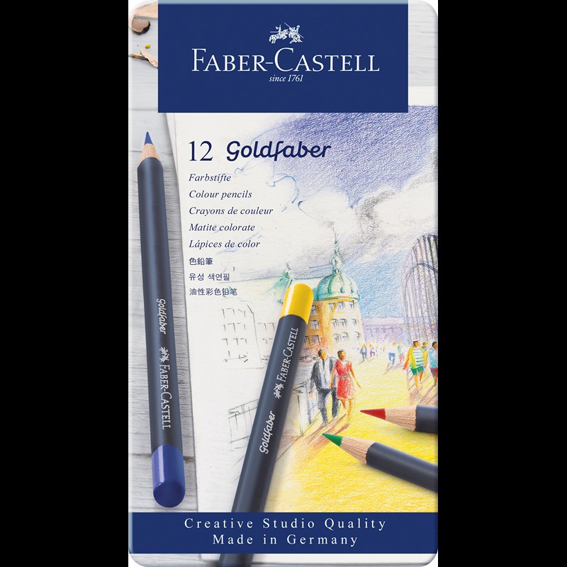 Faber-Castell Färgpennor Goldfaber 12 st. Multi 1