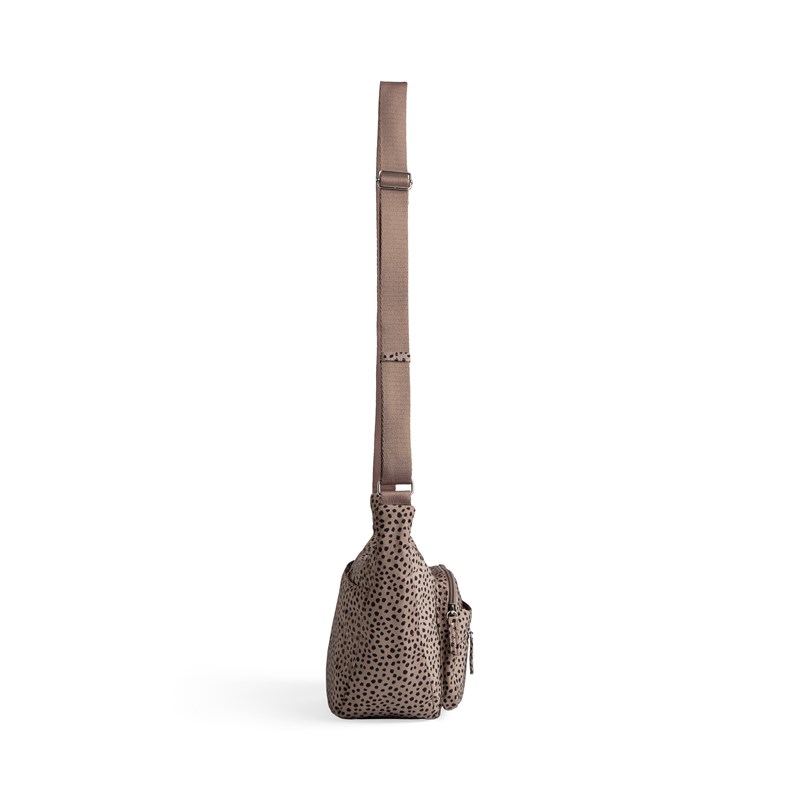 Aura Crossbody Catania Recycled Taupe/Svart 3