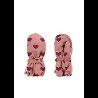 Konges Sløjd Vantar Nohr Amour Pink Röd/rosa 12-18 mdr.