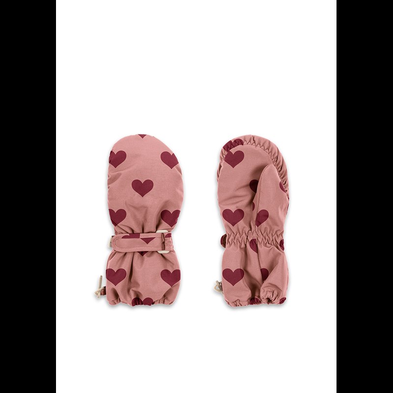 Konges Sløjd Vanter Nohr Amour Pink Rød/lyserød 2-4 år