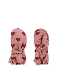 Konges Sløjd Vantar Nohr Amour Pink Röd/rosa 12-18 mdr.