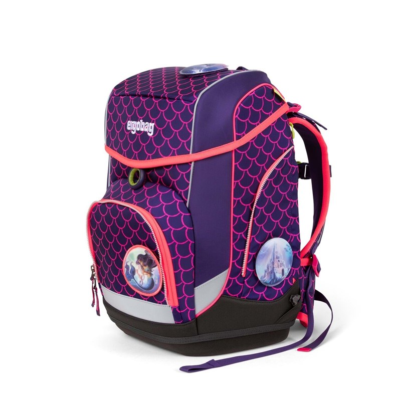Ergobag Skoletaskesæt Cubo Lumi Lilla 5