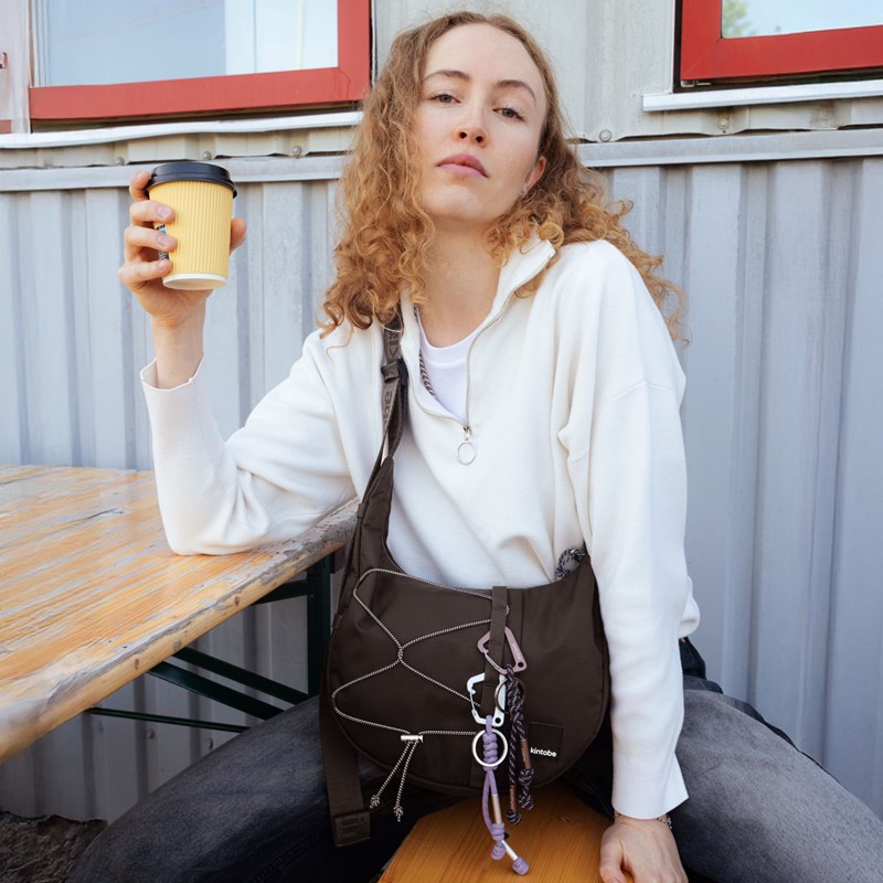 Kintobe Crossbody Haze Mocca Brun 2
