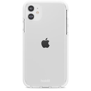 Holdit Mobilcover Seethru iPhone XR/11 Hvid