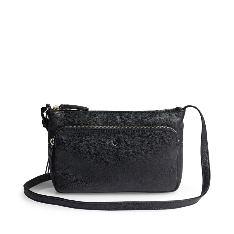 Aura Crossbody Genova Svart/Guld 1