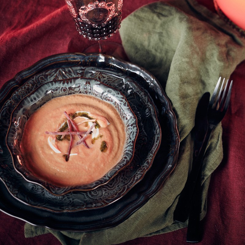 Lovely Linen Stofserviet hør 4 stk. Grøn 2