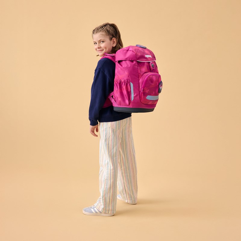 Ergobag Skoletaske Flex Bearicorn Rød/lyserød 2