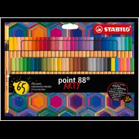 STABILO Fineliners 88 Arty 65-pack Multi