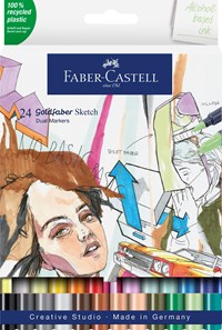 Faber-Castell Tuscher Goldfaber Sketch 24 st Multi 1
